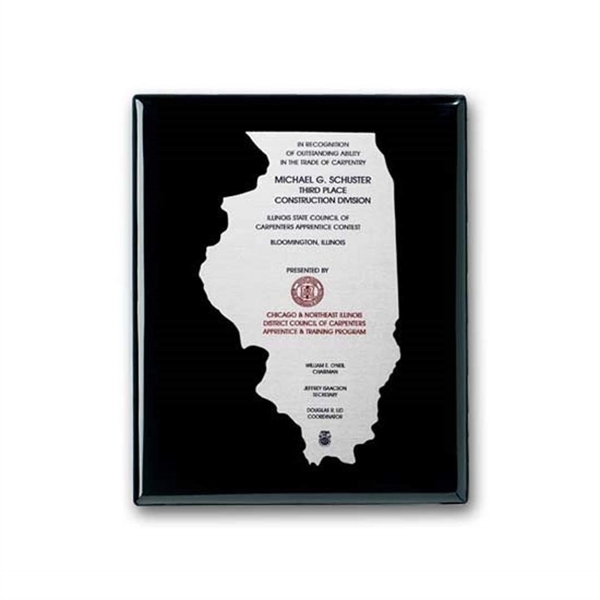 The Metal Etched and Colorfilled process accents the recessed area of... from ASI 84592 St Regis Group / R S Owens & Co Inc