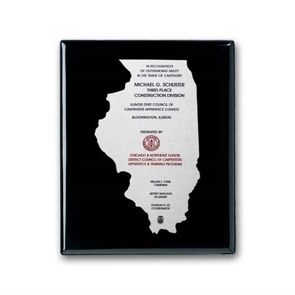 The Metal Etched and Colorfilled process accents the recessed area of... from ASI 84592 St Regis Group / R S Owens & Co Inc