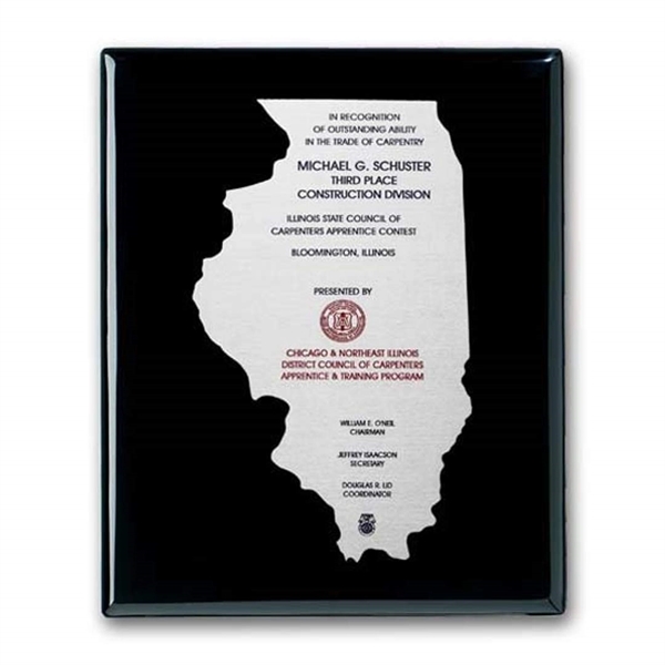 The Metal Etched and Colorfilled process accents the recessed area of... from ASI 84592 St Regis Group / R S Owens & Co Inc