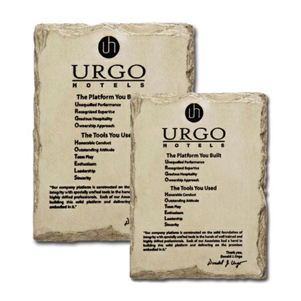 Achievement award in Stonecast™; Made in USA.... from ASI 84592 St Regis Group / R S Owens & Co Inc