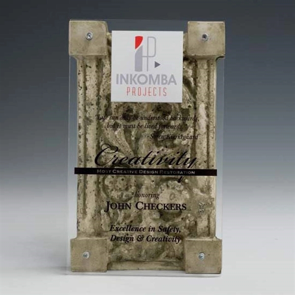 Stonecast™ and acrylic award.... from ASI 84592 St Regis Group / R S Owens & Co Inc