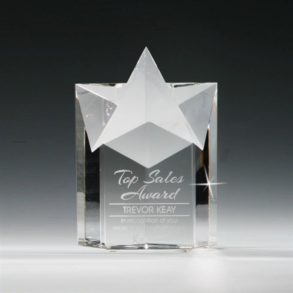 Optical crystal Star award.... from ASI 84592 St Regis Group / R S Owens & Co Inc