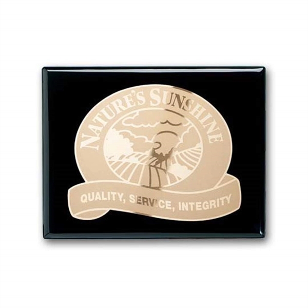 The Etched & Frosted process adds a soft frosted background and... from ASI 84592 St Regis Group / R S Owens & Co Inc