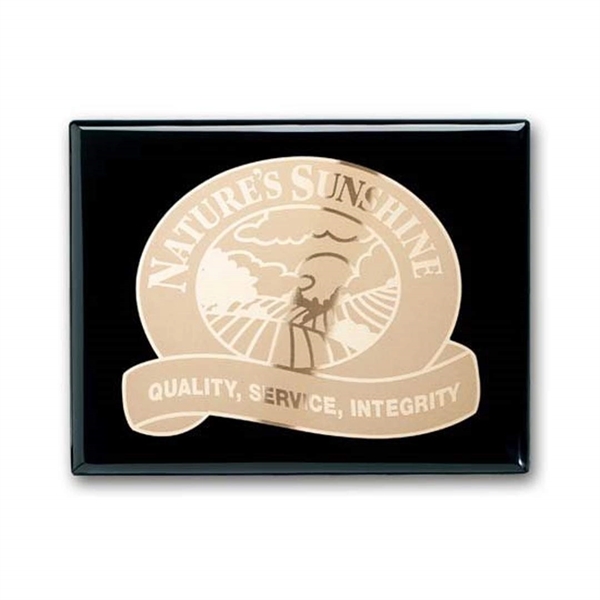 The Etched & Frosted process adds a soft frosted background and... from ASI 84592 St Regis Group / R S Owens & Co Inc