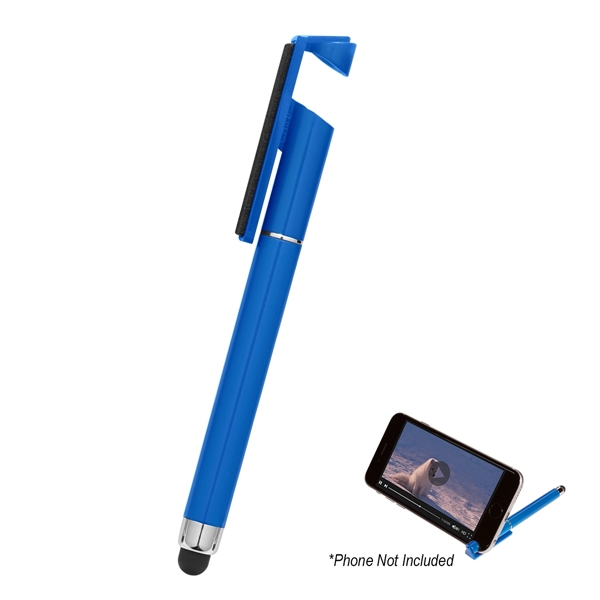 Stylus Pen with Phone Stand and Screen Cleaner... from ASI 61125 Hit Promotional Products / Hit®