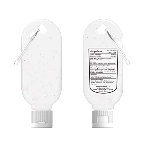 1.8oz Hand Sanitizer with Carabiner... from ASI 99030 Zipline / Zipline®