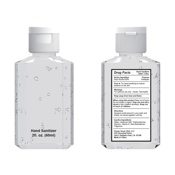 2oz Rectangle Hand Sanitizer 75% Alcohol... from ASI 99030 Zipline / Zipline®