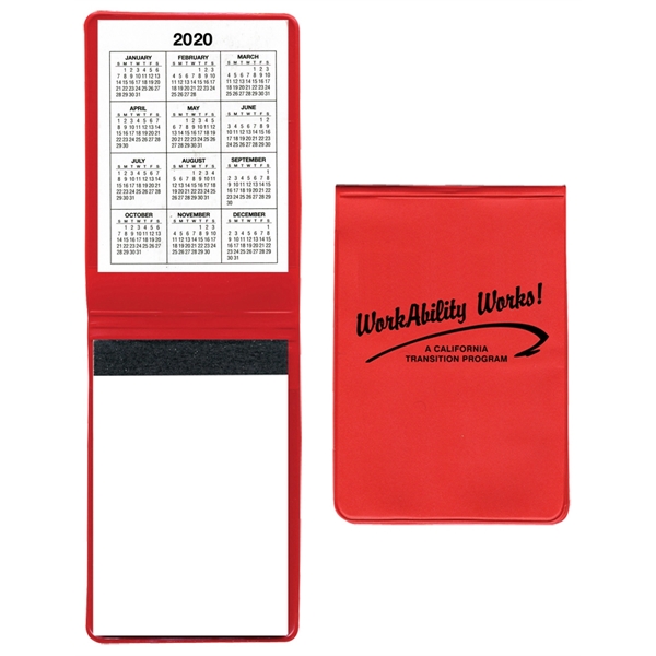 Memo books with 100-page pad available in executive vinyl colors.... from ASI 83770 Royal Industries / The Royal Line