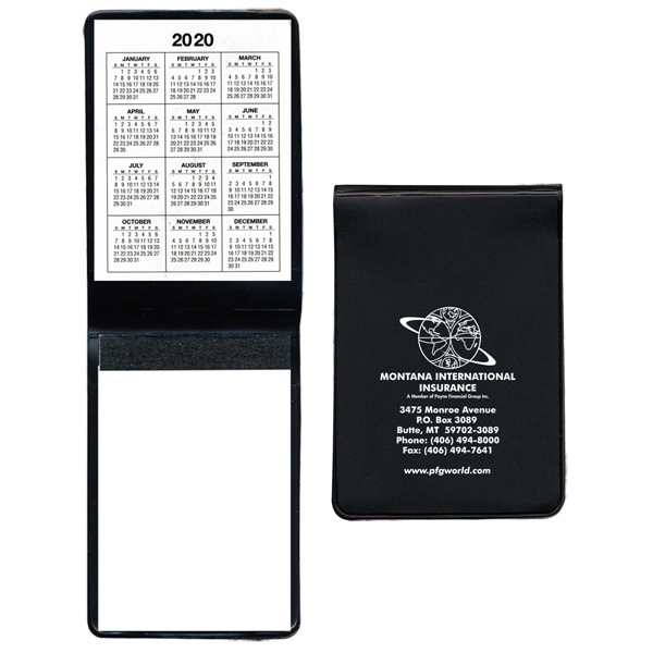 Memo books with 100-page pad available in executive vinyl colors.... from ASI 83770 Royal Industries / The Royal Line