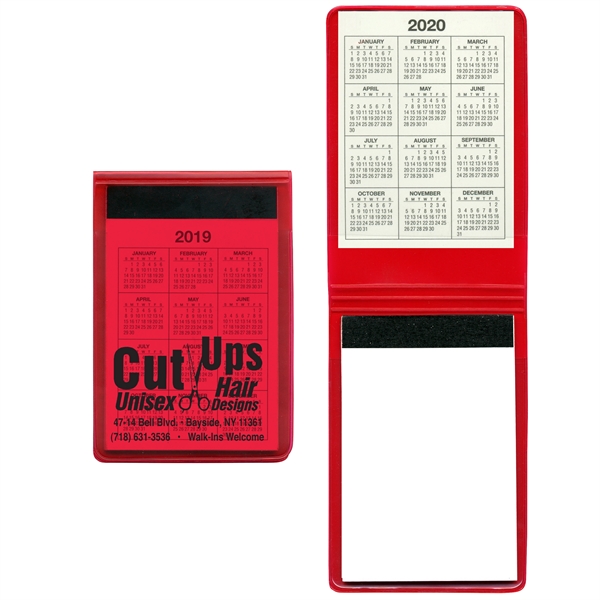 Memo books with 100-page pad available in translucent vinyl colors.... from ASI 83770 Royal Industries / The Royal Line