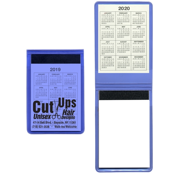 Memo books with 100-page pad available in translucent vinyl colors.... from ASI 83770 Royal Industries / The Royal Line