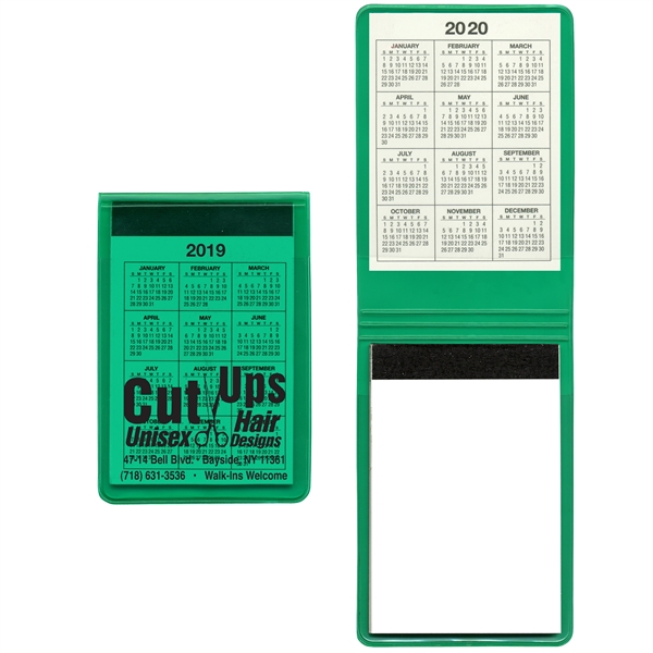 Memo books with 100-page pad available in translucent vinyl colors.... from ASI 83770 Royal Industries / The Royal Line