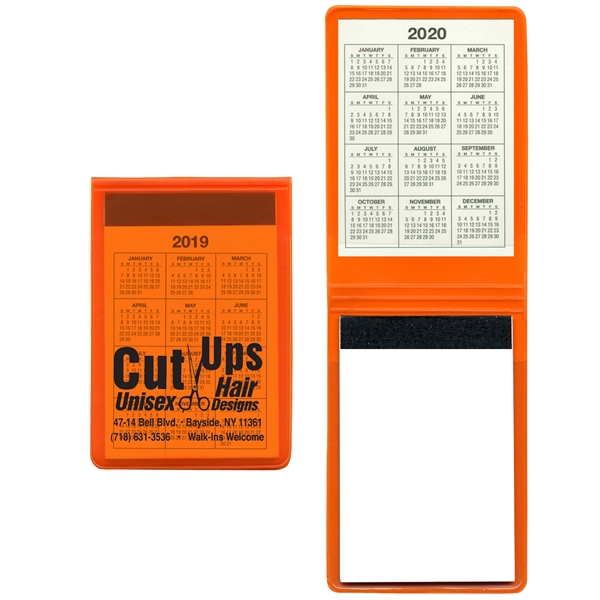 Memo books with 100-page pad available in translucent vinyl colors.... from ASI 83770 Royal Industries / The Royal Line