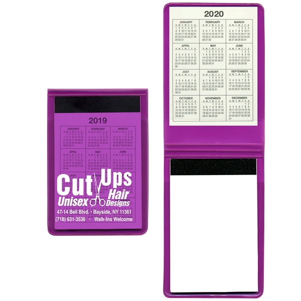 Memo books with 100-page pad available in translucent vinyl colors.... from ASI 83770 Royal Industries / The Royal Line