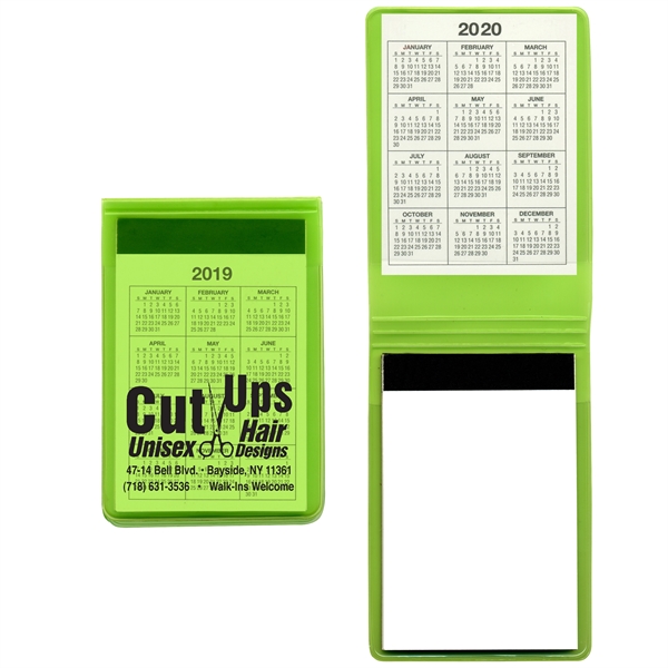 Memo books with 100-page pad available in translucent vinyl colors.... from ASI 83770 Royal Industries / The Royal Line