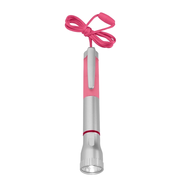 Flashlight with light up pen and extra bright LED light.... from ASI 61125 Hit Promotional Products / Hit®