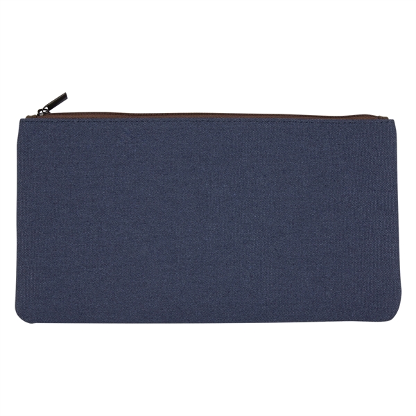 10" x 5 1/2" zippered pouch made of 12 oz. cotton... from ASI 61125 Hit Promotional Products / Hit®
