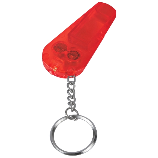 Key chain with light and whistle.... from ASI 61125 Hit Promotional Products / Hit®