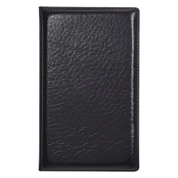 Leather look padfolio with sticky note pads and flags.... from ASI 61125 Hit Promotional Products / Hit®