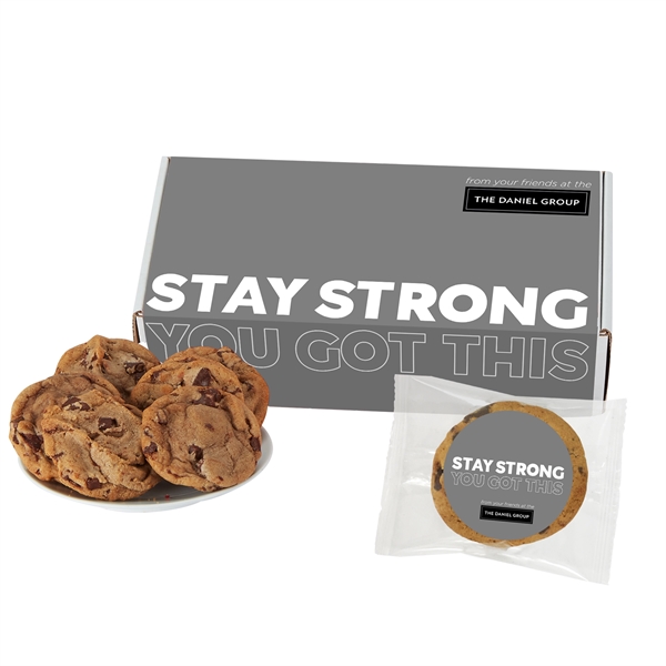 Mailer box of 15 chocolate chip cookies.... from ASI 71685 Midnite Snax®