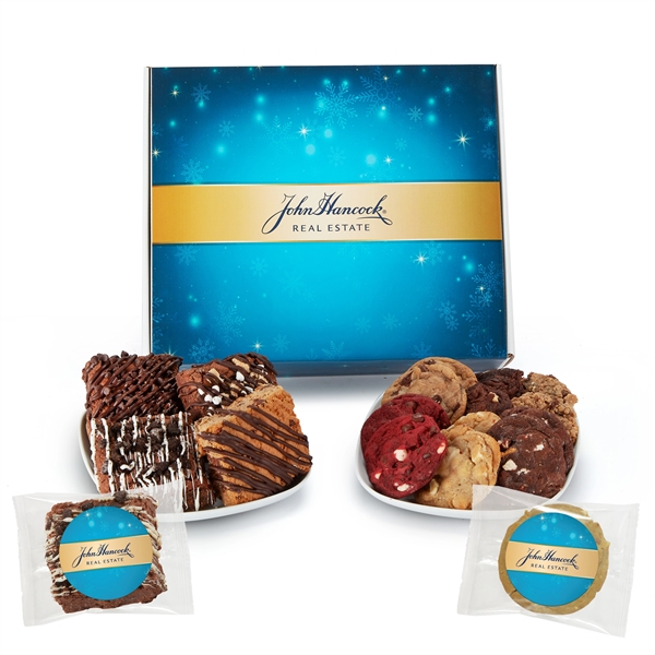 Mailer box of 30 assorted cookies and brownies.... from ASI 71685 Midnite Snax®