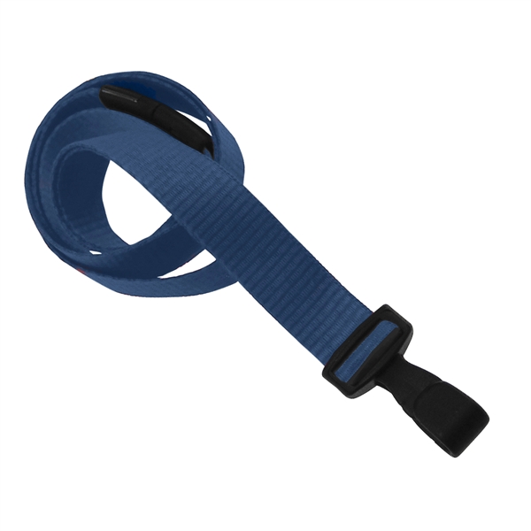 Custom 5/8" anti-microbial lanyard designed to inhibit the growth of germs... from ASI 79898 Promovision / PROMOVISION