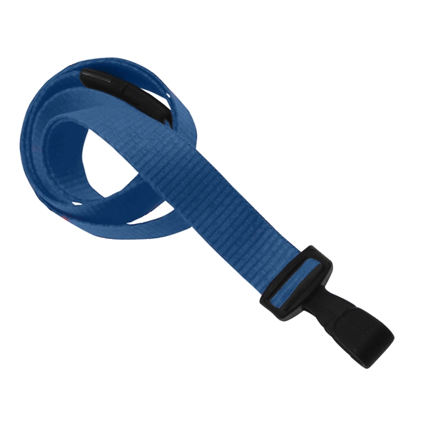 Custom 5/8" anti-microbial lanyard designed to inhibit the growth of germs... from ASI 79898 Promovision / PROMOVISION