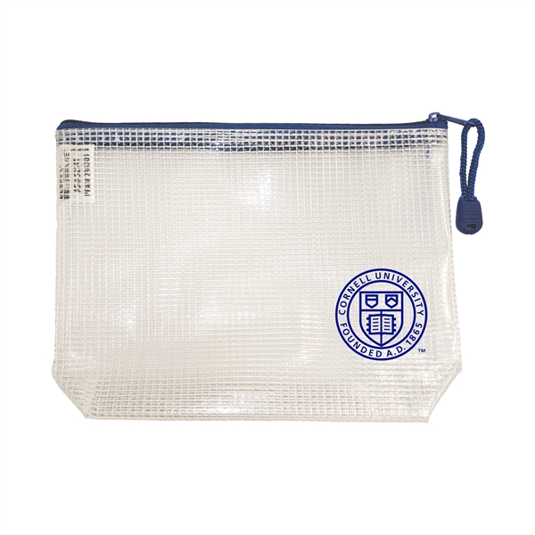 5 7/8" x 7 7/8" x 1.75" Polyweave® zippered case with... from ASI 52541 Epoly Corp