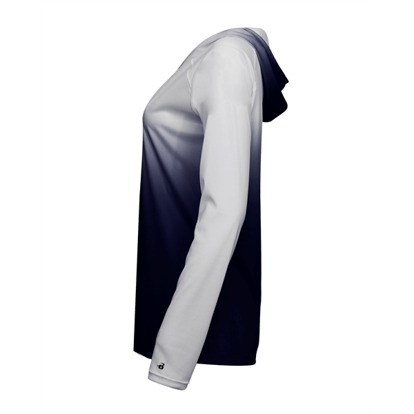 Ombre hood women's tee.... from ASI 37461 Augusta Sportswear