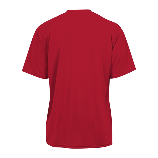T-shirt with double-needle hem, Badger heat seal logo on left sleeve.... from ASI 37461 Augusta Sportswear