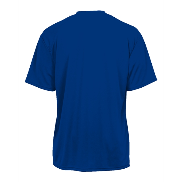 T-shirt with double-needle hem, Badger heat seal logo on left sleeve.... from ASI 37461 Augusta Sportswear