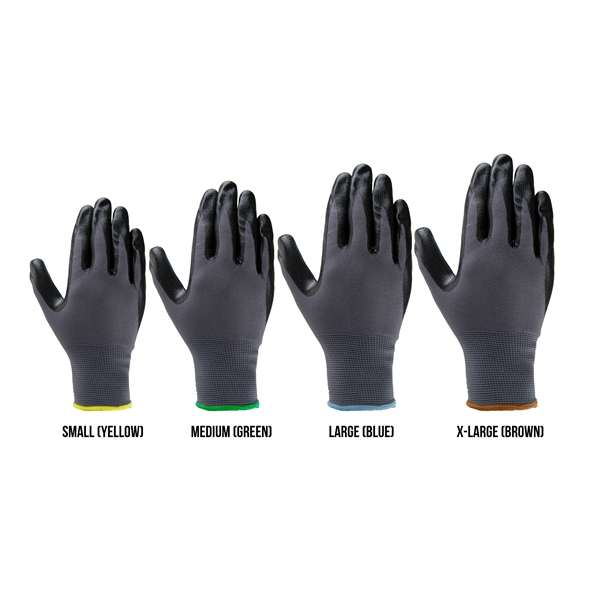 Palm dipped, cut, puncture and abrasion-resistant work gloves.... from ASI 62192 Illinois Glove Co / Honest Abe®