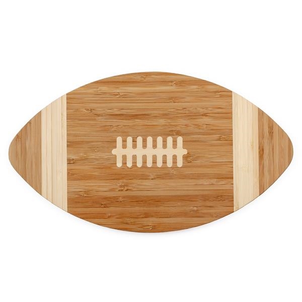 Bamboo football shape cutting board.... from ASI 99030 Zipline / Zipline®