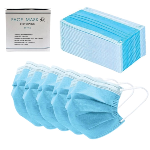 3 layer protective face masks help to decrease the transmission of... from ASI 90859 Tempo Industries Inc / Tempoline