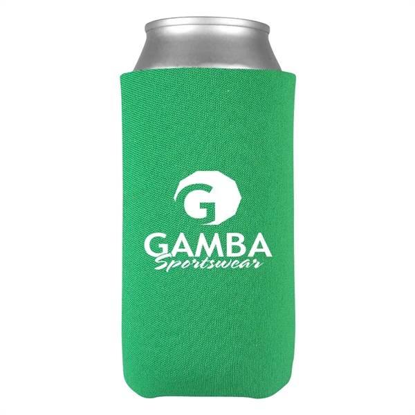 Foam can holder that folds flat... from ASI 61125 Hit Promotional Products / Hit®