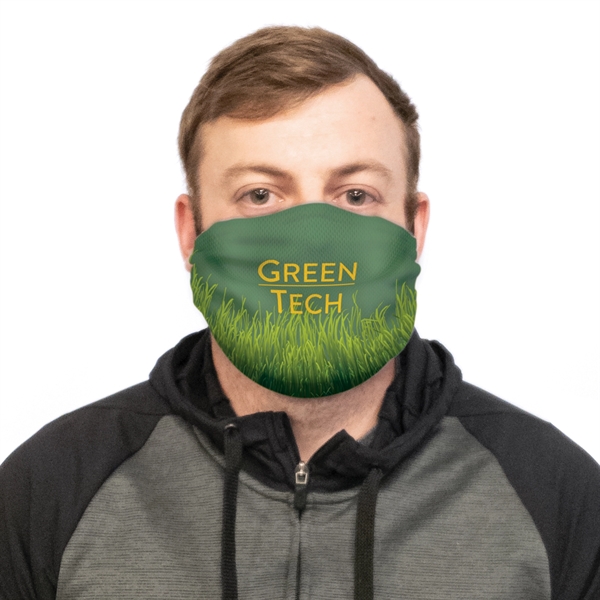 Reusable Custom Microfiber 2ply Face Mask is lightweight, breathable & moisture... from ASI 80228 Quinn