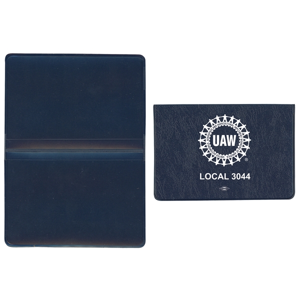 Castillion Softtouch Vinyl Card Case without Metal Corners... from ASI 83770 Royal Industries / The Royal Line