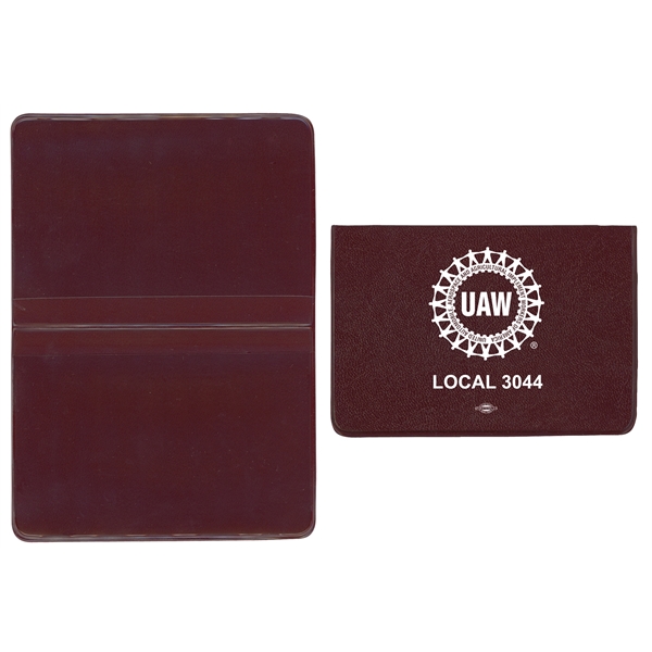 Castillion Softtouch Vinyl Card Case without Metal Corners... from ASI 83770 Royal Industries / The Royal Line
