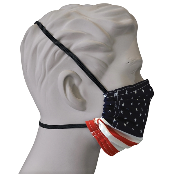 Reusable Premium Fabric 2ply Face Mask is lightweight, breathable & water... from ASI 80228 Quinn