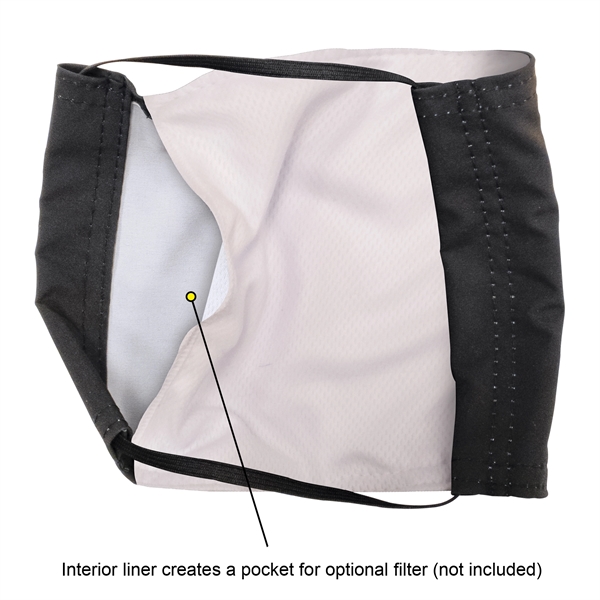 Reusable Premium Fabric 2ply Face Mask is lightweight, breathable & water... from ASI 80228 Quinn