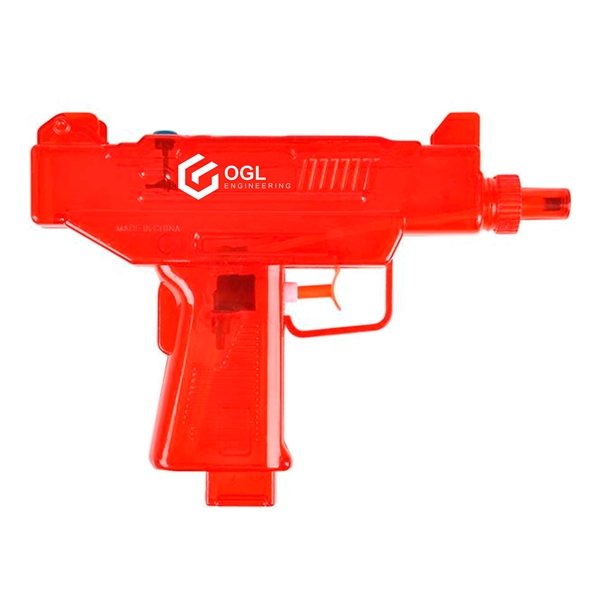 10" plastic Uzi water gun in assorted colors.... from ASI 63549 Jornik Manufacturing Corp / Jornik