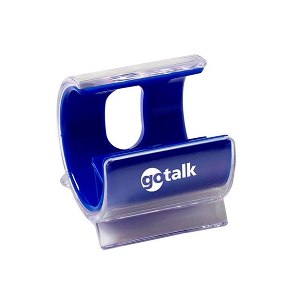 2" x 2 1/4" Contempo acrylic cell phone and device stand.... from ASI 63549 Jornik Manufacturing Corp / Jornik