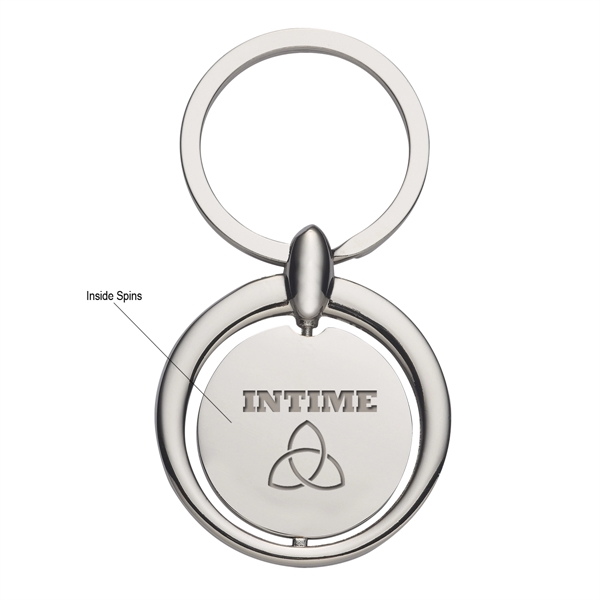 Split ring, circular metal key tag... from ASI 61125 Hit Promotional Products / Hit®