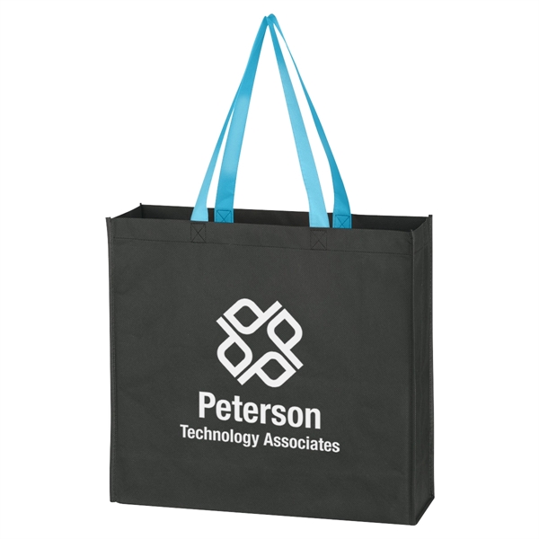 Non-Woven Tote Bag.  Made of 80 Gram Non-Woven, Coated Water-Resistant... from ASI 61125 Hit Promotional Products / Hit®