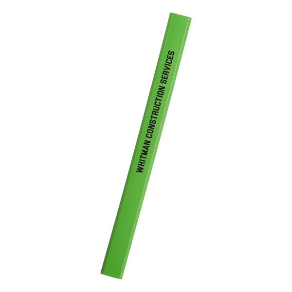 7" flat barreled pencil offered in a variety of product colors... from ASI 61125 Hit Promotional Products / Hit®