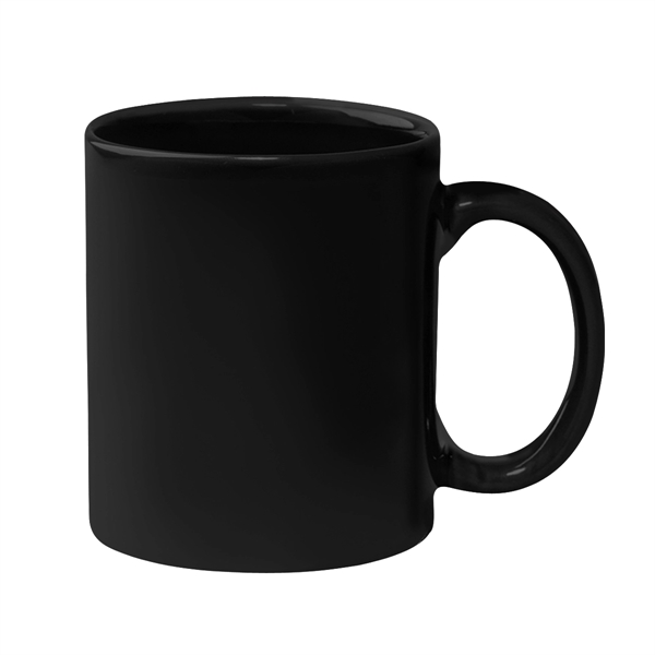 Colored stoneware mug with C-shape handle, 11 oz.... from ASI 61125 Hit Promotional Products / Hit®