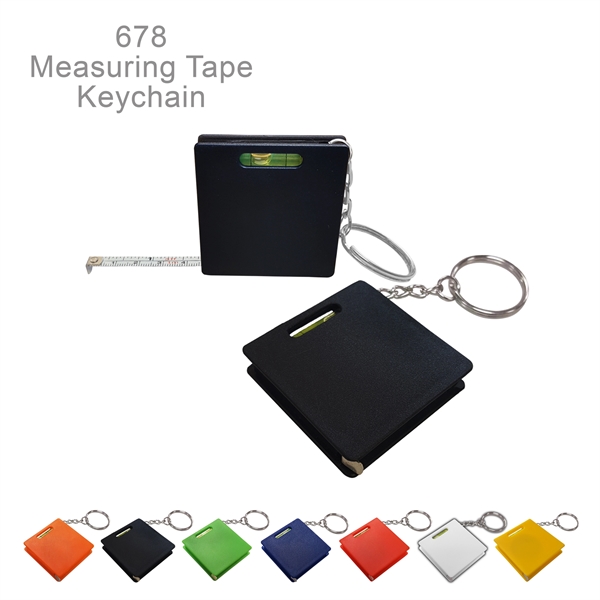 Measuring tape key chain with level indicator - Ready Inventory In... from ASI 45100 Chulani Promotional Products, Inc / Competitive Edge Innovations/Chulani