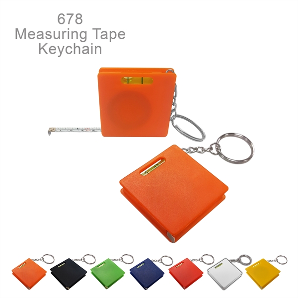 Measuring tape key chain with level indicator - Ready Inventory In... from ASI 45100 Chulani Promotional Products, Inc / Competitive Edge Innovations/Chulani