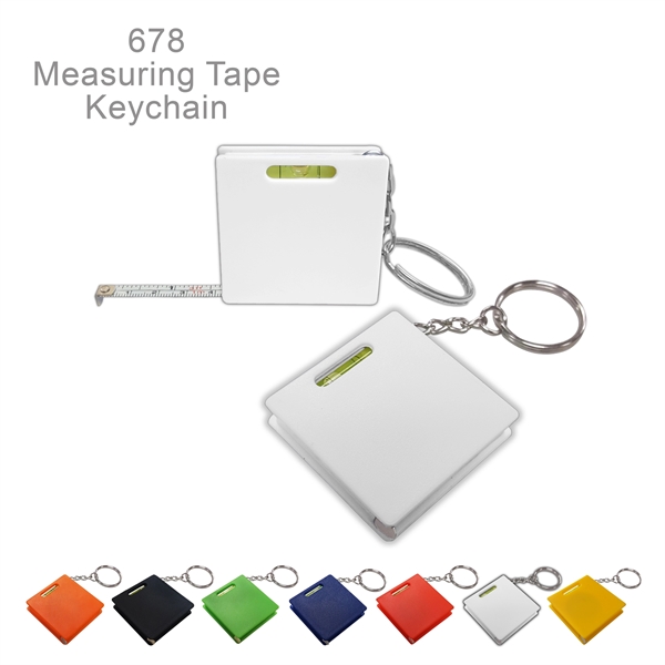Measuring tape key chain with level indicator - Ready Inventory In... from ASI 45100 Chulani Promotional Products, Inc / Competitive Edge Innovations/Chulani