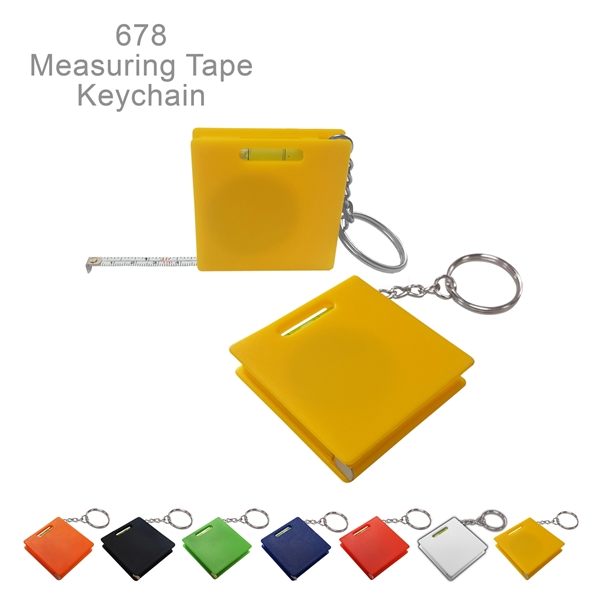 Measuring tape key chain with level indicator - Ready Inventory In... from ASI 45100 Chulani Promotional Products, Inc / Competitive Edge Innovations/Chulani